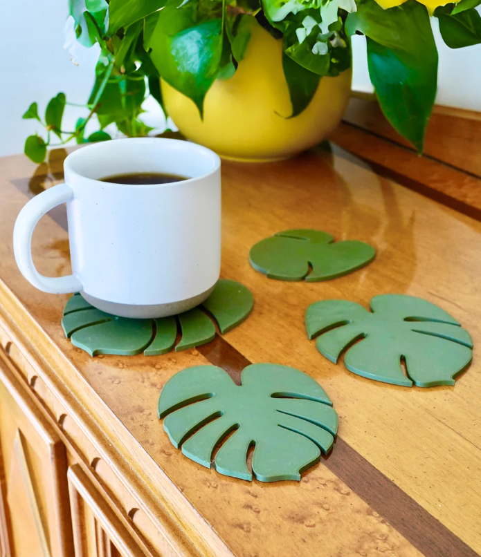 Monstera onderlegger plant | Inclusief 3D geprinte pot — foto 3